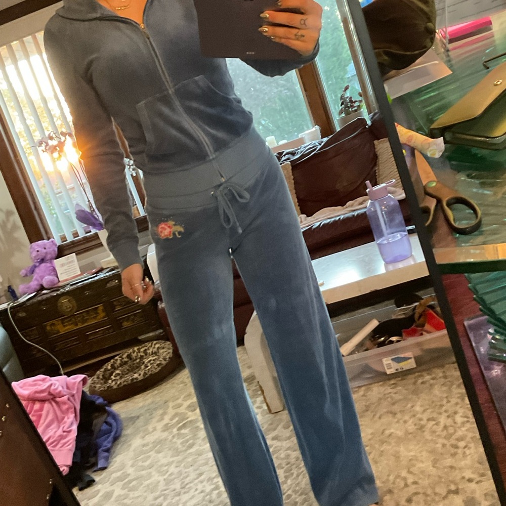 Juicy Couture Blue Track Pants & Joggers